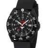 Enfocer Black Steel Silicone Band Black 